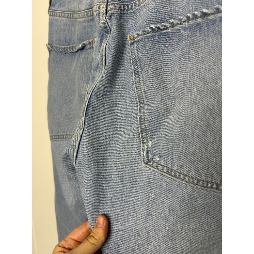 AGOLDE Jeans Womens 29 Jamie High Rise Distressed Light‎ Wash classic raw hem - Picture 10 of 12